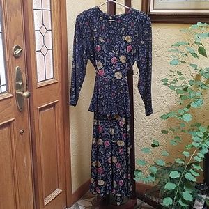 Vintage 80's Carol Little Dress